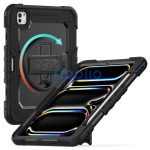 Tech-Protect Solid 360 ütésálló tok Apple iPad Pro 11 (2024) kijelzővédővel - fekete - ECO