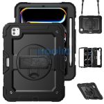 Tech-Protect Solid 360 ütésálló tok Apple iPad Pro 11 (2024) kijelzővédővel - fekete - ECO