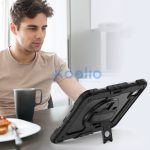 Tech-Protect Solid 360 ütésálló tok Apple iPad Pro 11 (2024) kijelzővédővel - fekete - ECO