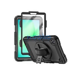   Tech-Protect Solid ütésálló tok Galaxy Tab A9/A11 8,7" kijelzővédővel - fekete - ECO