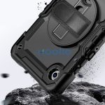 Tech-Protect Solid ütésálló tok Galaxy Tab A9/A11 8,7" kijelzővédővel - fekete - ECO