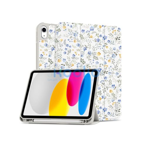 Tech-Protect tablet tok (Smart Case Pen) - Apple iPad 10.9 (2022)/11 (2025) - Spring Flowers - ECO