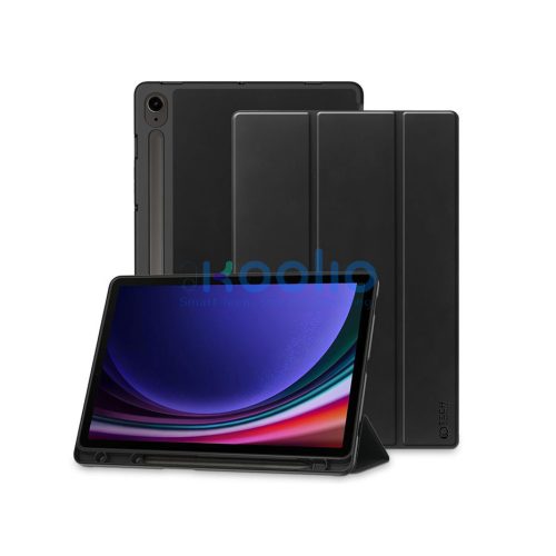 Tech-Protect tablet tok (Smart Case Pen) - Samsung Galaxy Tab S9FE/S10FE/S10LITE 10.9 - fekete - ECO