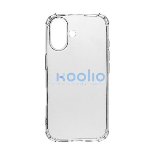 Tactical TPU Plyo Apple iPhone 16 hátlap tok, átlátszó