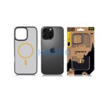 Tactical MagForce Hyperstealth 2.0 Apple iPhone 16 Pro Max MagSafe hátlap tok, fekete/sárga