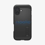 Spigen Tough Armor Apple iPhone 16 tok, fekete