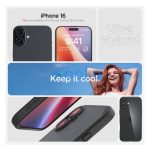 Spigen Ultra Hybrid Apple iPhone 16 tok, Frost, fekete