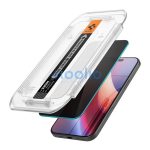 Spigen Glas.tR EZ Fit Privacy Apple iPhone 16 Pro / 17 / 17 Pro, tempered kijelzővédő fólia felhelyező kerettel (2db)