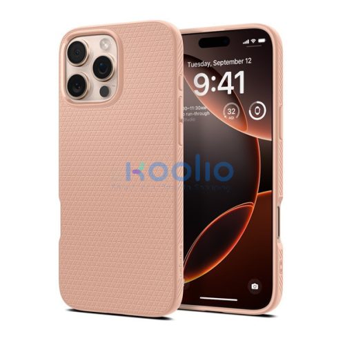 Spigen Liquid Air Apple iPhone 16 Pro tok, Rose Titanium, rozéarany