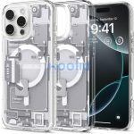 Spigen Ultra Hybrid MagFit Apple iPhone 16 Pro tok, MagSafe, Zero One, fehér