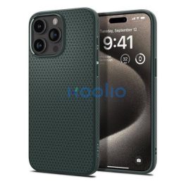   Spigen Liquid Air Apple iPhone 16 Pro Max tok Abyss Green, zöld