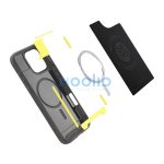 Spigen Rugged Armor MagFit Apple iPhone 16 Pro Max tok, szürke