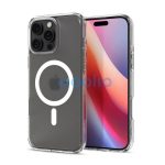 Spigen Ultra Hybrid MagFit Apple iPhone 16 Pro Max tok, MagSafe, Frost Clear tok, átlátszó