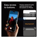 Spigen Ultra Hybrid MagFit Apple iPhone 16 Pro Max tok, MagSafe, Frost Clear tok, átlátszó