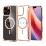 Spigen Ultra Hybrid MagFit Apple iPhone 16 Pro Max tok, MagSafe, Rose Titanium, átlátszó