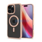 Spigen Ultra Hybrid MagFit Apple iPhone 16 Pro Max tok, MagSafe, Rose Titanium, átlátszó