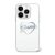 Guess IML Heart iPhone 16 Pro kemény hátlap tok, átlátszó GUHCP16LHCHGSPT
