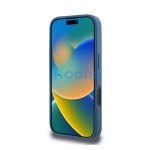 Guess 4G Printed Stripes iPhone 16 Pro MagSafe kemény hátlap tok, kék GUHMP16LP4RPSB