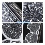 Teddy Bear iPhone 16 Plus csillogó köves tok, ezüst