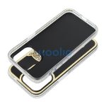 Teddy Bear iPhone 16 Plus csillogó köves tok, arany