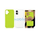 Tactical MagForce Velvet Smoothie Apple iPhone 16 Plus MagSafe tok, Avocado, világoszöld