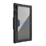 Nillkin Bumper Pro Samsung Galaxy Tab S9 Ultra/S10 Ultra közepesen ütésálló tok kitámasztóval, fekete