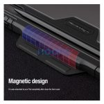 Nillkin Bumper Pro Samsung Galaxy Tab S9 Ultra/S10 Ultra közepesen ütésálló tok kitámasztóval, fekete