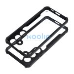 Samsung Galaxy A16 ütésálló tok erősített peremmel, fekete