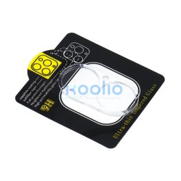   iPhone 16 5D Full Glue tempered glass kameravédő üvegfólia, átlátszó