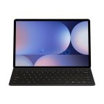 Samsung Book Keyboard Slim Galaxy Tab S9+/S10+ gyári billentyűzetes tok, angol kiosztás, fekete EF-DX820UBE