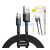 Baseus Cafule USB - Micro USB kábel, 2A, 3m, szürke/fekete