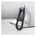 Baseus Cafule USB - Micro USB kábel, 2A, 3m, szürke/fekete