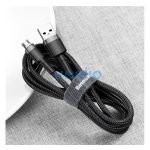 Baseus Cafule USB - Micro USB kábel, 2A, 3m, szürke/fekete