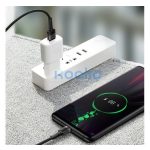 Baseus Cafule USB-USB-C kábel Huawei SuperCharge, QC 3.0, 5A, 1m, fekete/szürke