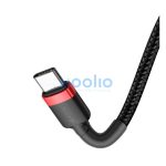 Baseus Cafule USB-C / USB-C adatkábel, 100W 2m, fekete-piros