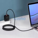 Baseus Cafule USB-C / USB-C adatkábel, 100W 2m, fekete-piros