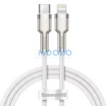 Baseus Cafule USB-C / Lightning kábel, 20W, 1m, fehér