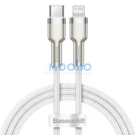 Baseus Cafule USB-C / Lightning kábel, 20W, 1m, fehér