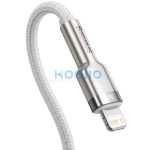 Baseus Cafule USB-C / Lightning kábel, 20W, 1m, fehér