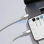 Baseus Cafule USB-C / Lightning kábel, 20W, 1m, fehér