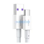 Baseus Superior USB-USB-C kábel, 66W, 2 m, fehér