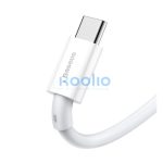 Baseus Superior USB-USB-C kábel, 66W, 2 m, fehér