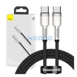 Baseus Cafule USB-C - USB-C kábel, 100W, 1m, fekete