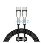 Baseus Cafule USB-C - USB-C kábel, 100W, 1m, fekete