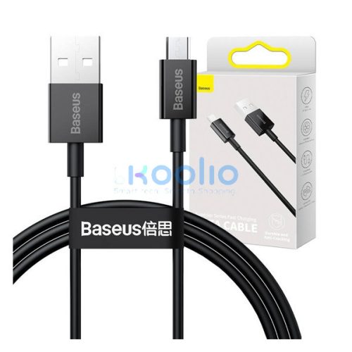 Baseus Superior Series USB - Micro USB kábel, 2A, 1m, fekete