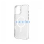 Uniq Lifepro Extreme Apple iPhone 16 Plus csillámos szilikon tok, átlátszó