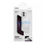 Uniq Lifepro Extreme Apple iPhone 16 Plus csillámos szilikon tok, átlátszó