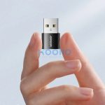 Joyroom S-H152 USB-A-USB-C adapter fekete (2db)