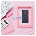 Clear 2mm iPhone 16 Plus csillámos szilikon tok, átlátszó