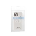 Clear 2mm iPhone 16 Plus csillámos szilikon tok, átlátszó